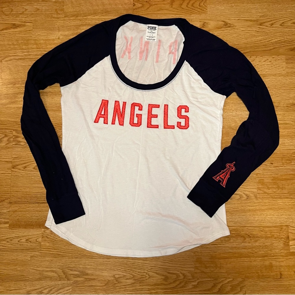 Angels baseball tee